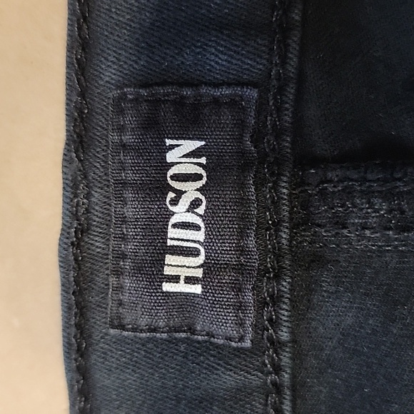 Hudson, Size 28 Black Krista Ankle Super Skinny Jean. Gently Used Condition - Picture 7 of 13